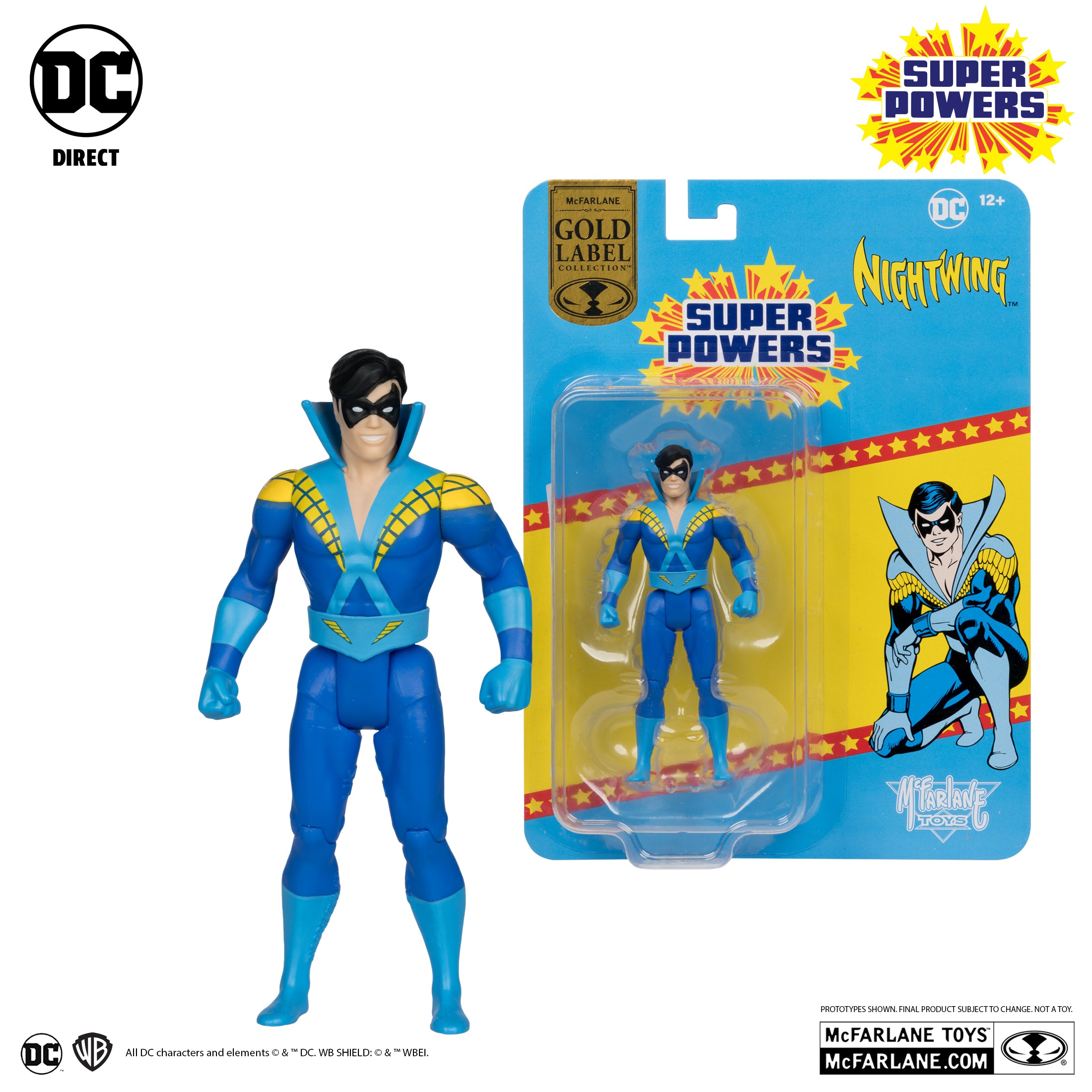 Nightwing (Super Powers) Gold Label
