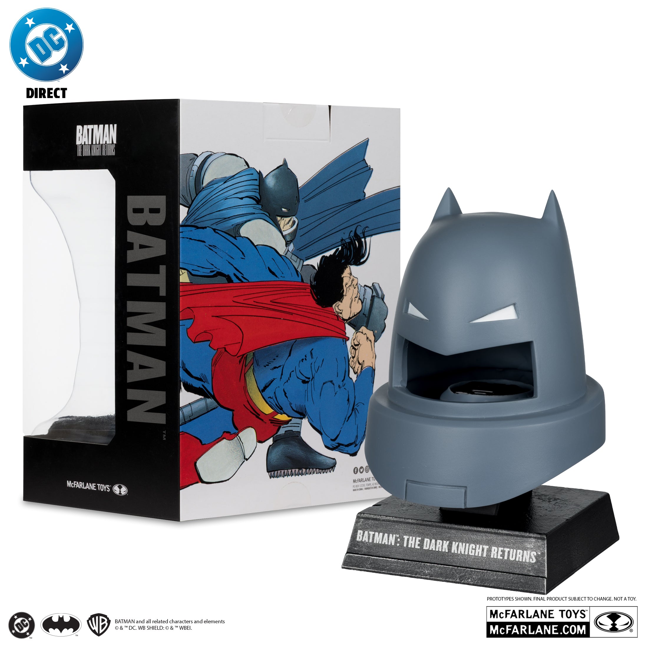 Armored Batman (The Dark Knight Returns) Cowl Replica 1:3 Scale