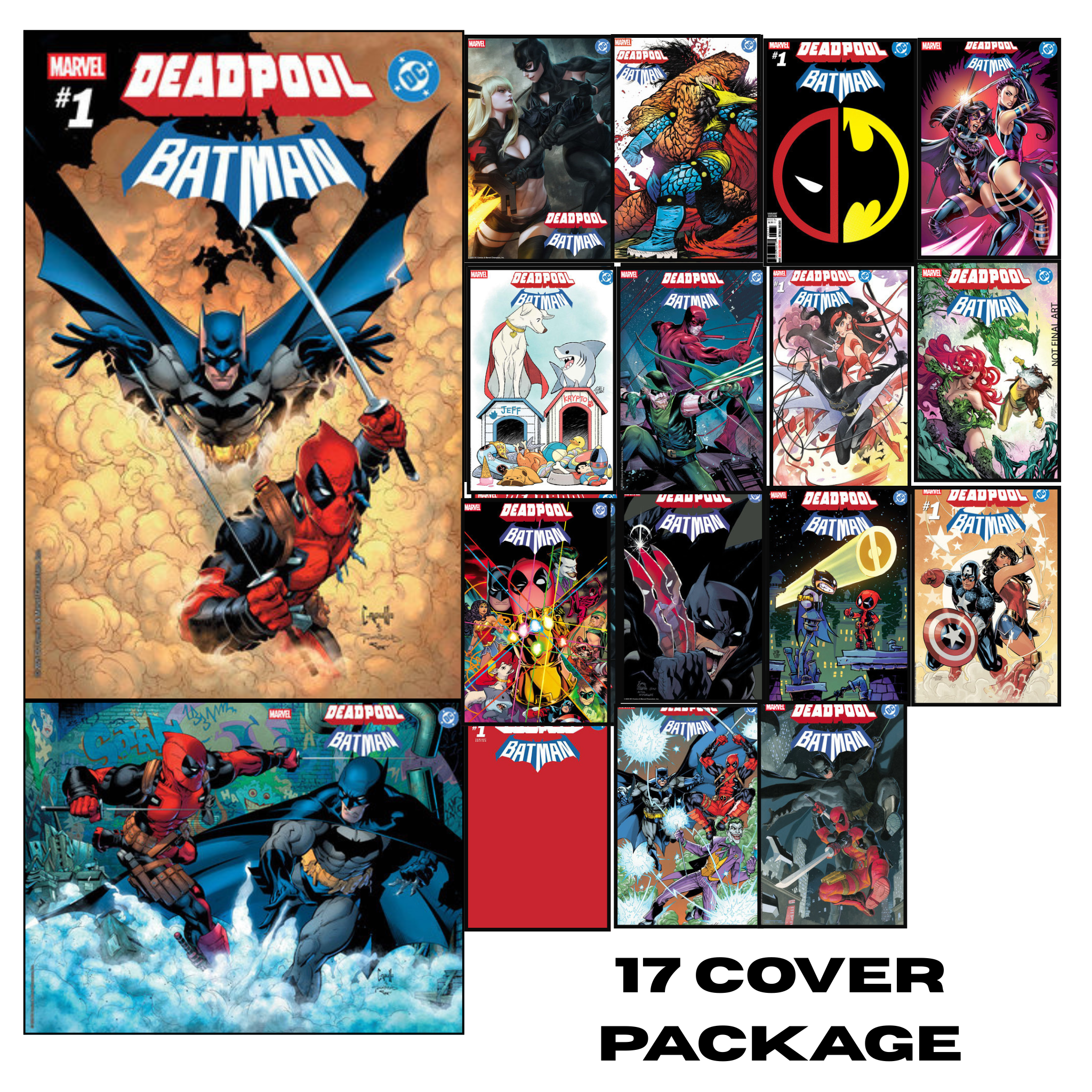 Deadpool / Batman #1 ** 17 Cover Bundle - Save 25% OFF Regular Cost (PRE-ORDER)