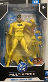 Mcfarlane DC Multiverse Platinum Batman (Yellow Suit)