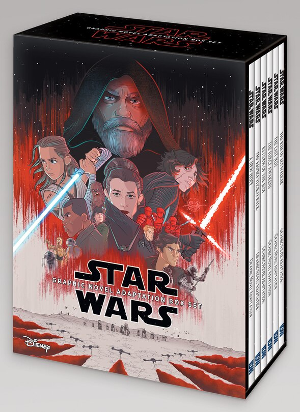 Star Wars Graphic Novel Adaptation Box Set Episodes IV-IX