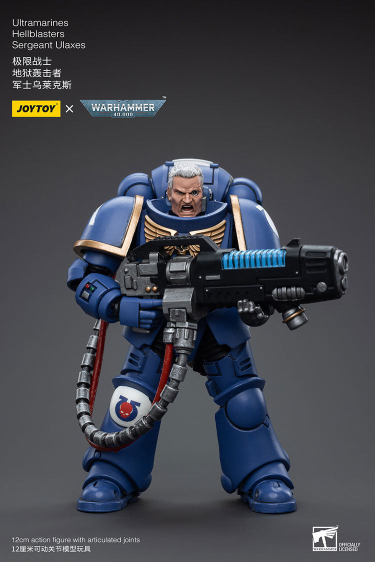 WARHAMMER 40K - JOYTOY - ULTRAMARINES - HELLBLASTERS SERGEANT ULAXES