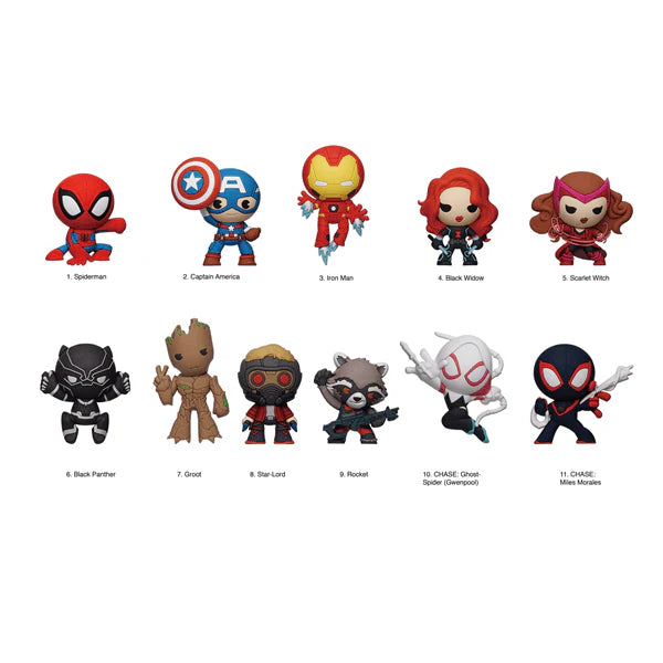 MARVEL BAG CLIP SERIES 12 85TH ANNIVERSARY