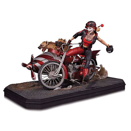 Gotham City Garage Harley Quinn Deluxe Statue