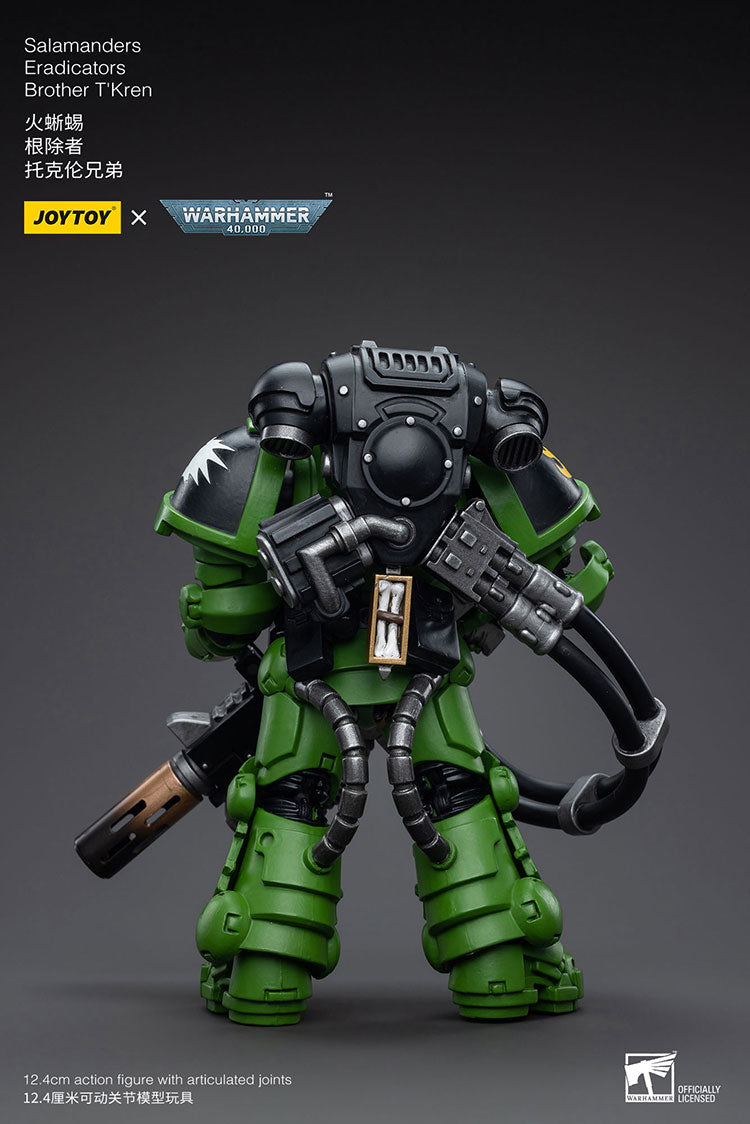 WARHAMMER 40K - JOYTOY - SALAMANDERS - ERADICATORS BROTHER T'KREN