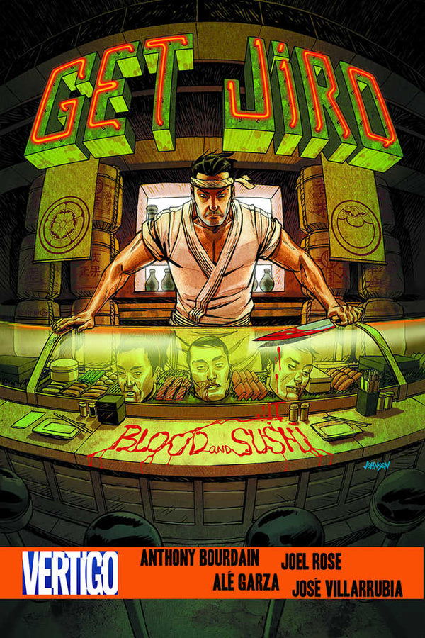 Get Jiro Blood And Sushi Hardcover (Mature)