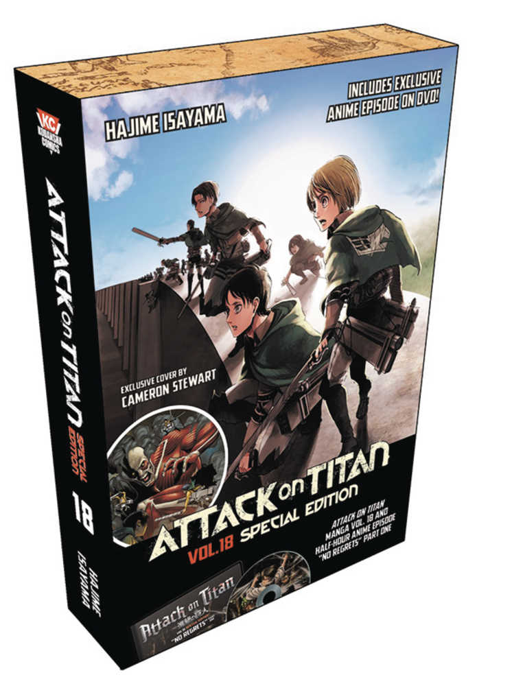 Attack On Titan Manga Volume 19 Special Edition With Dvd