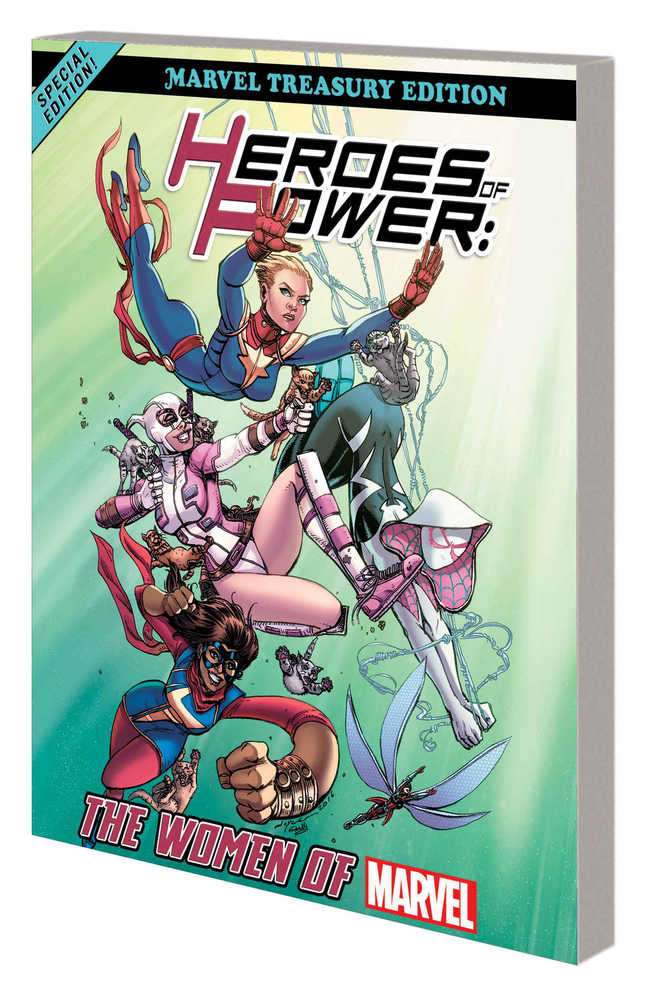 Heroes of Power Women Marvel All New Marvel Treasury Edition TPB