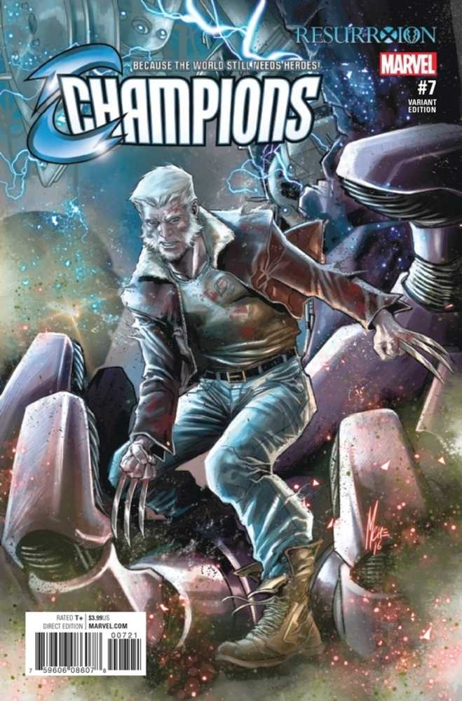 Champions #7 Checchetto Resurrxion Variant