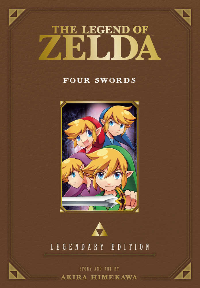 Legend Of Zelda: Four Swords Manga Legendary Edition