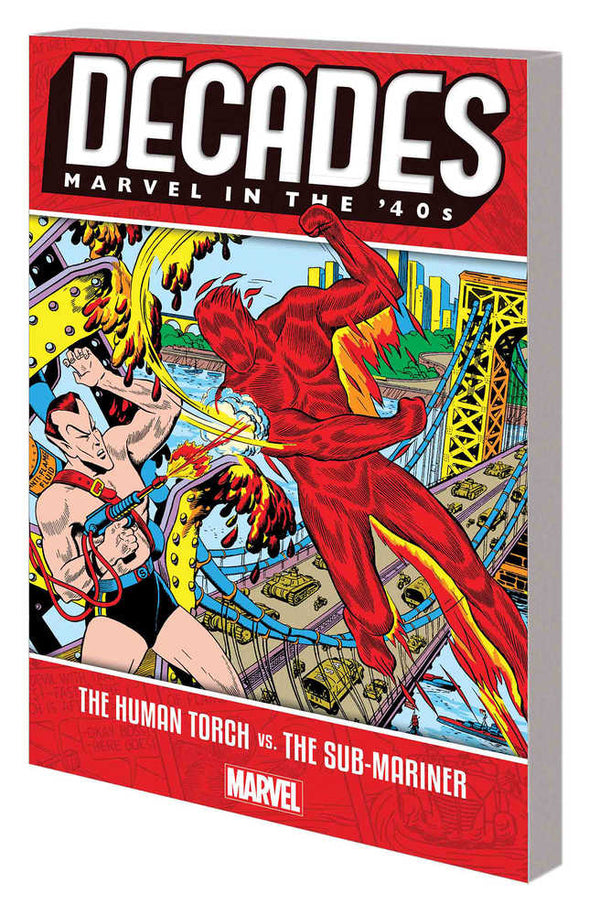 Decades Marvel In 40s TPB Human Torch vs Sub-Mariner