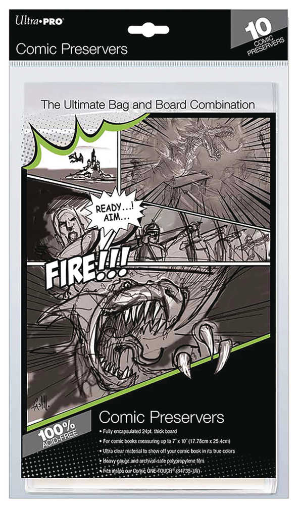 Comic Preserver 7x10 Inches