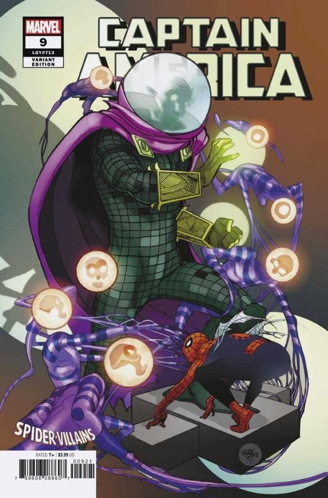 Captain America #9 Ferry Spider-Man Villains Variant
