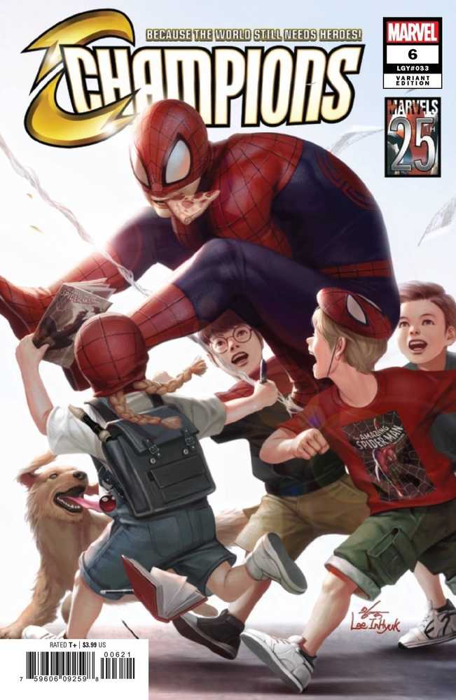 Champions #6 Inhyuk Lee Marvels 25th Tribute Variant