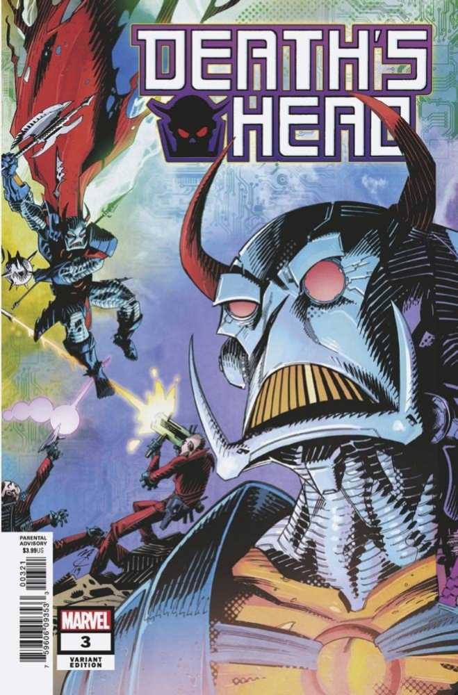 Deaths Head #3 (Of 4) Mccrea Connecting Variant