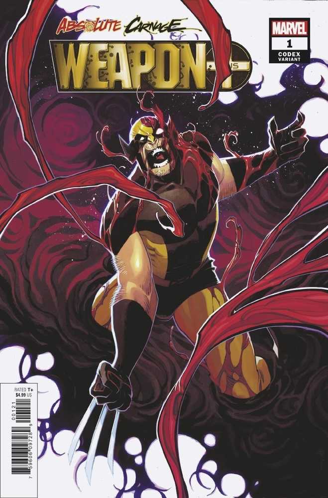 Absolute Carnage Weapon Plus #1 Codex Variant Ac