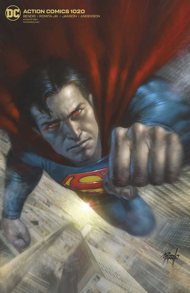 Action Comics #1020 Card Stock L Parrillo Variant Edition