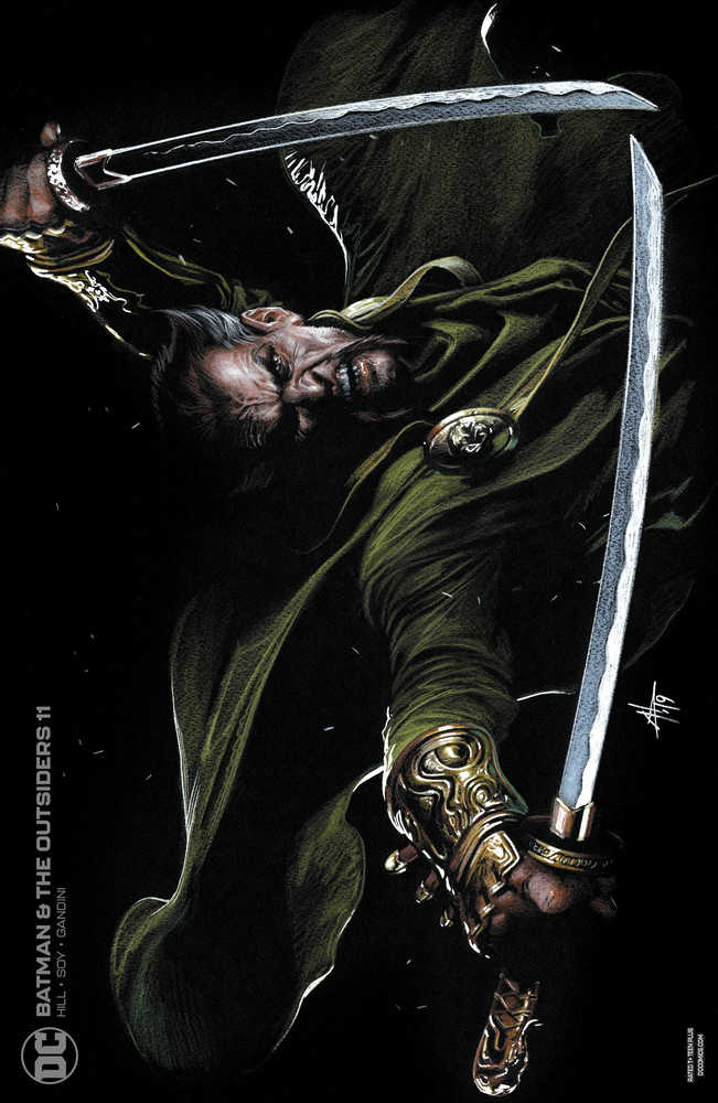 Batman And The Outsiders #11 Card Stock Dell Otto Variant Edition