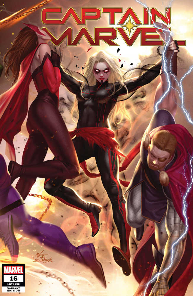 Captain Marvel #16 Inhyuk Lee Connecting Variant