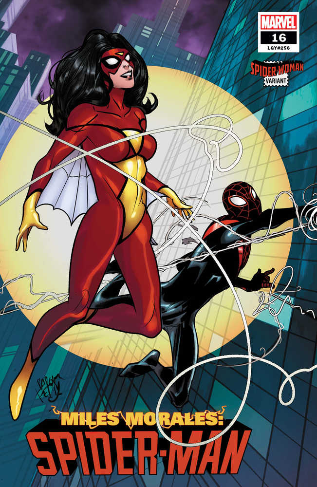 Miles Morales Spider-Man #16 Ferry Spider-Woman Variant