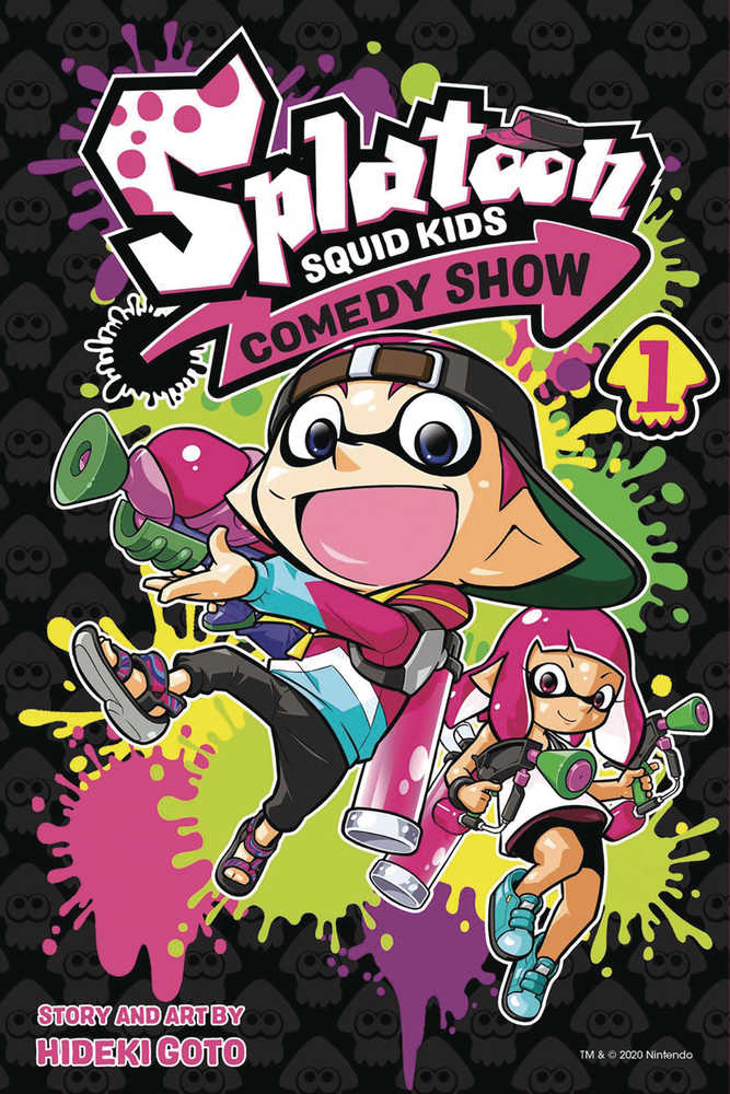 Splatoon Squid Kids Comedy Show Graphic Novel Volume 01