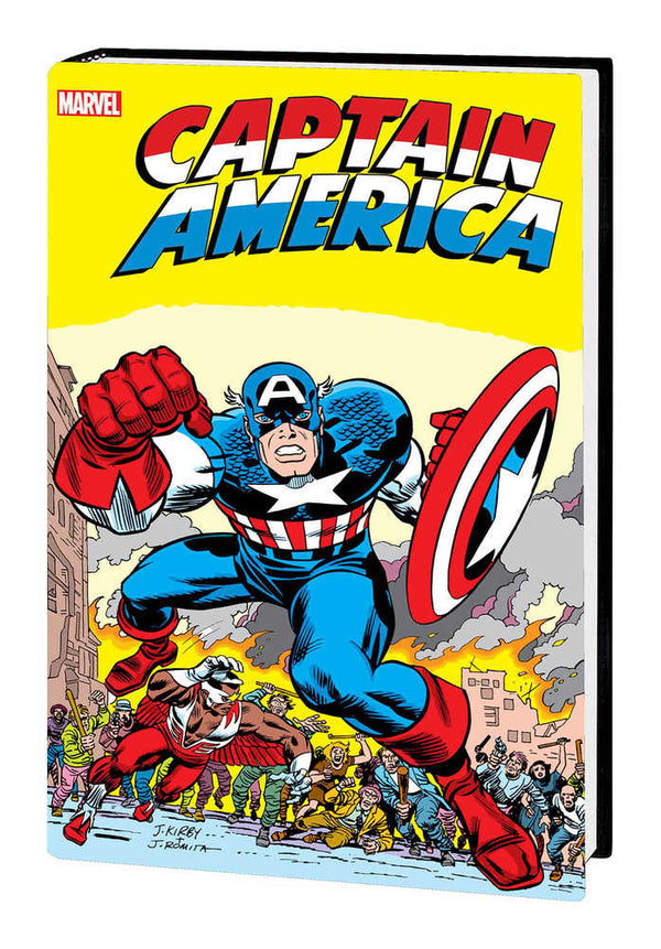 Captain America By Jack Kirbyomnibus Hardcover Madbomb Cover New Printing