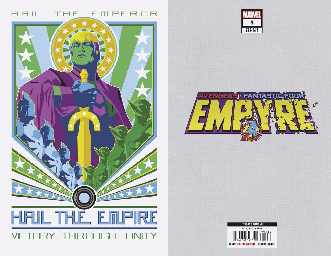 Empyre #3 (Of 6) 2nd Print Christopher Variant