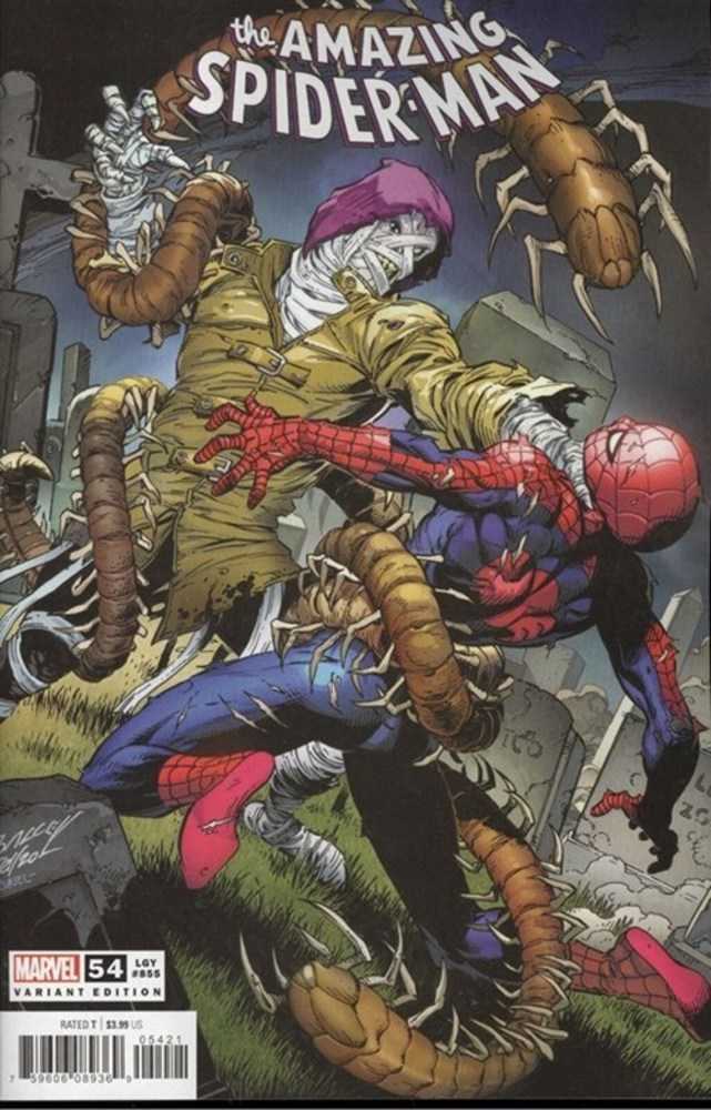 Amazing Spider-Man #54 Bagley Variant Lr