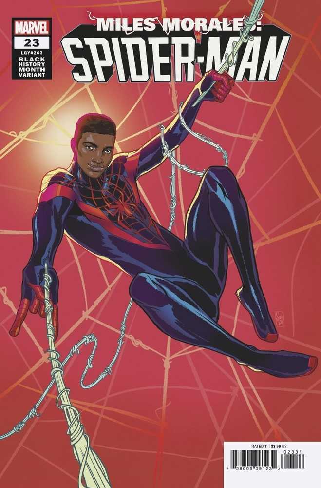 Miles Morales Spider-Man #23 Souza Black History Variant Kib