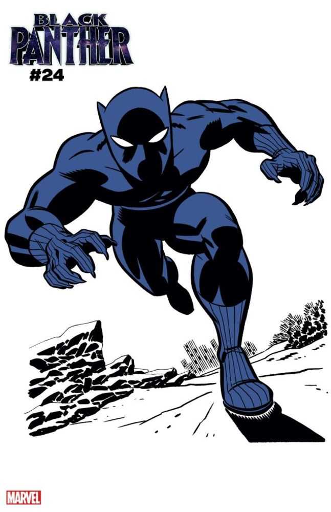 Black Panther #24 Michael Cho Black Panther Two-Tone Variant