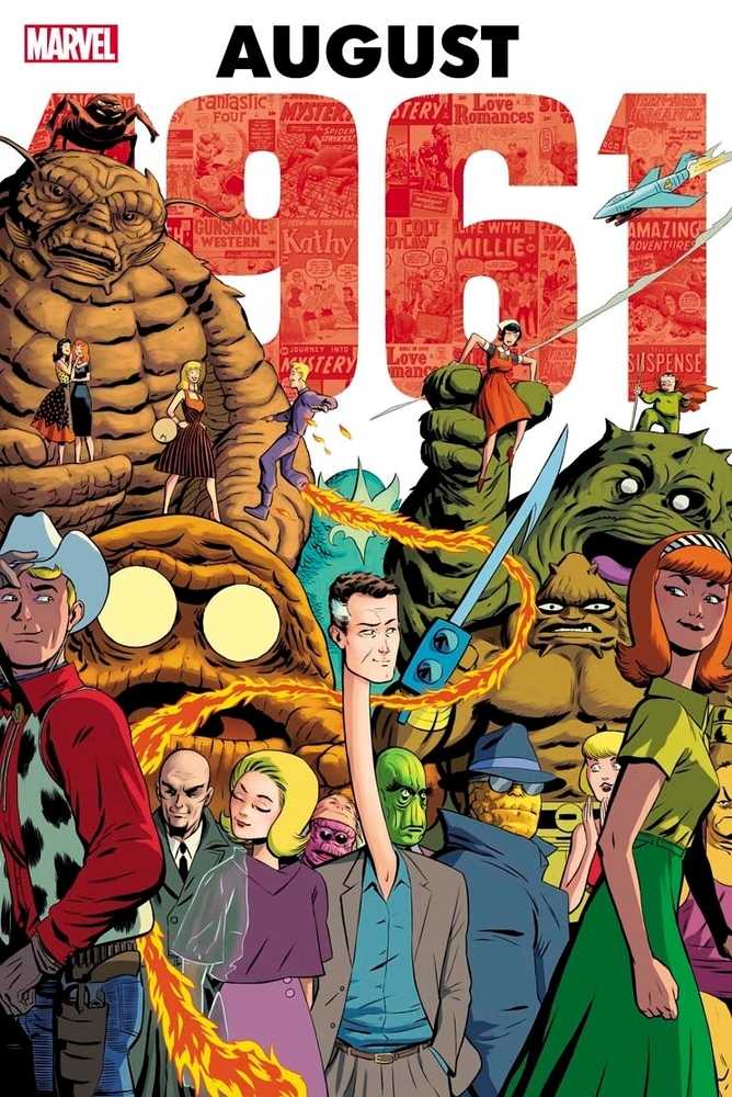 August 1961 Marvel Omnibus Hardcover Javier Rodriguez Cover