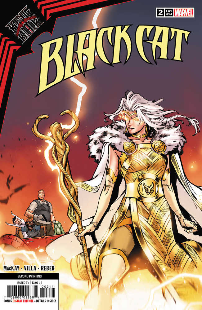 Black Cat #2 2nd Print Variant Kib