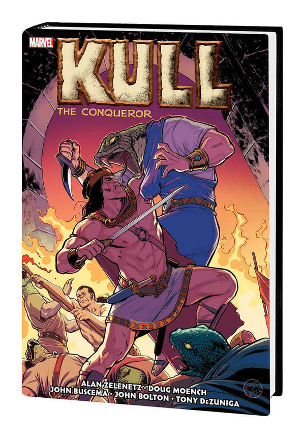 Kull Conqueror Original Marvel Years Omnibus Hardcover Lopez Cover (Mature)