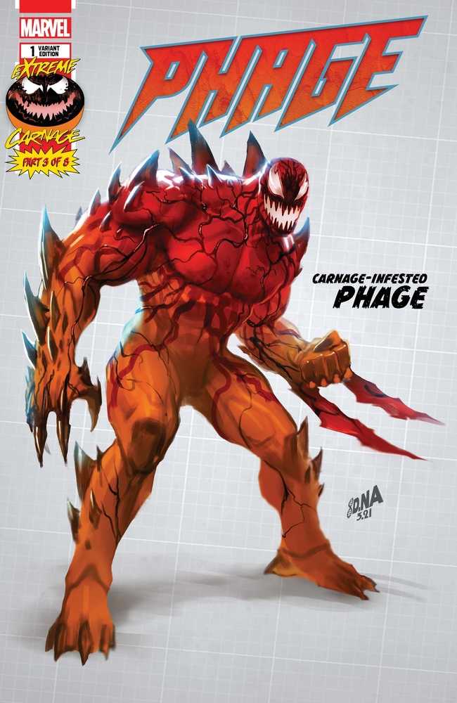 Extreme Carnage Phage #1 Nakayama Design Variant
