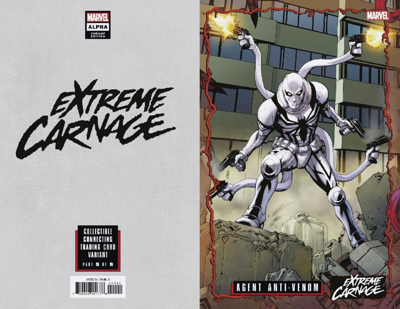 Extreme Carnage Alpha #1 Johnson Connecting B Variant