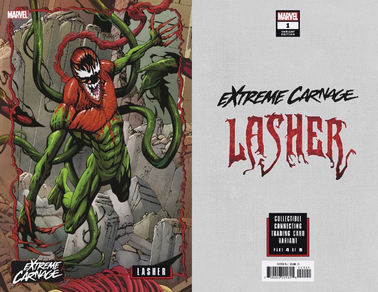 Extreme Carnage Lasher #1 Johnson Connecting Variant