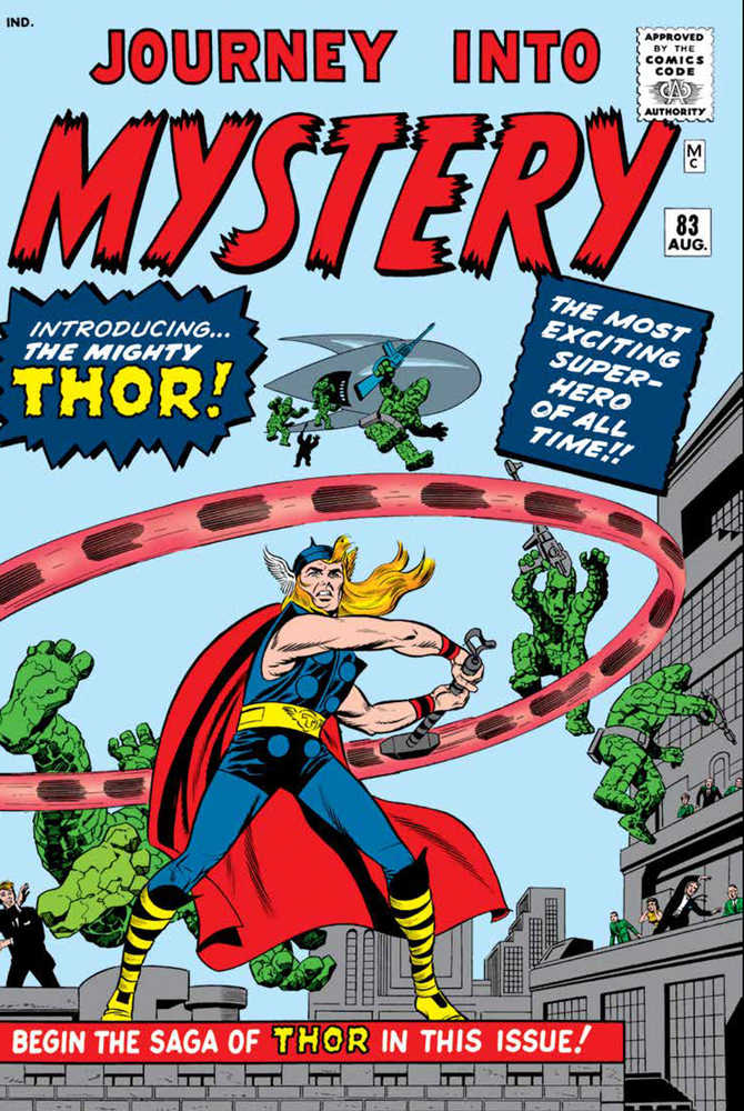 Mighty Thor Omnibus Hardcover Volume 01 Jack Kirby Direct Market Variant (New Printing)