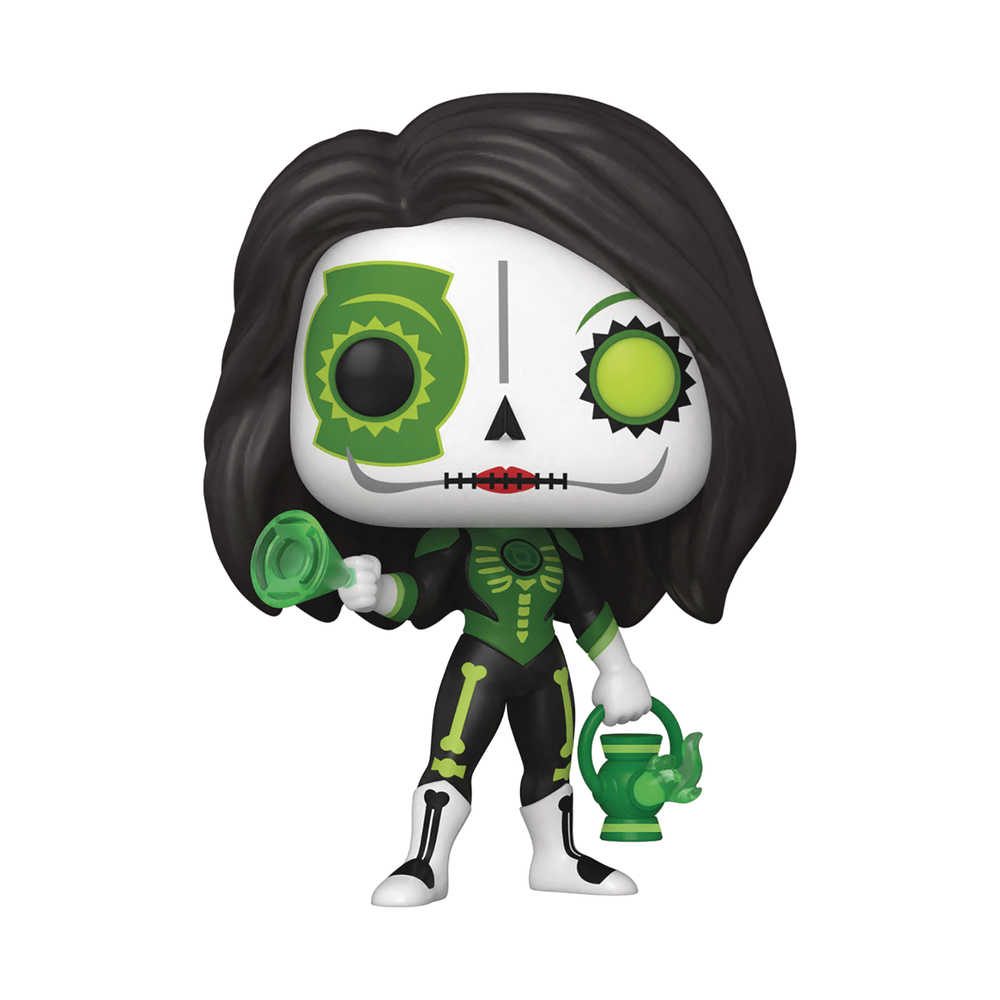 Pop! Heroes: DC Dia de Los Green Lantern (Jessica Cruz) Vinyl Figure
