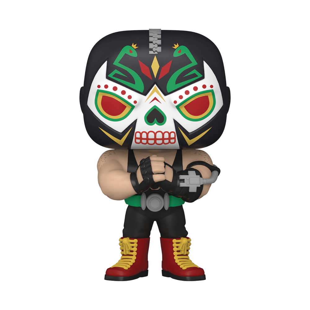Pop! Heroes: DC Dia de Los Bane Entertainment Earth Exclusive Vinyl Figure