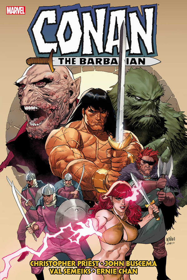 Conan the Barbarian Original Marvel Years Omnibus Hardcover Volume 07 Yu Cover