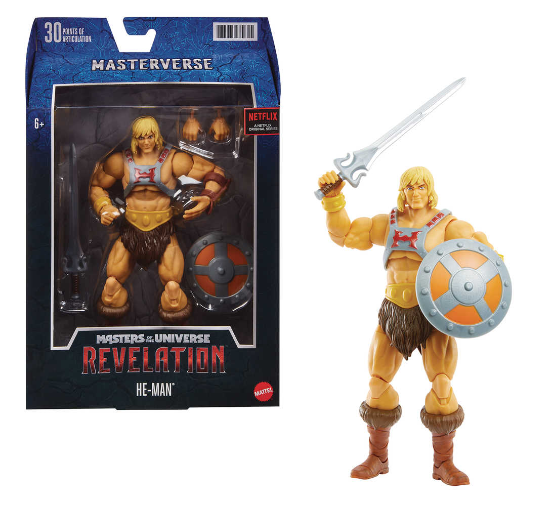 Masters of the Universe Revelation He Man Action Figure Case