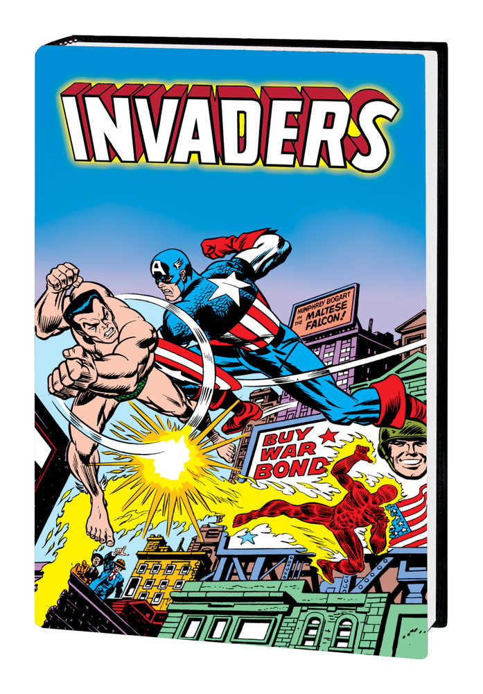 Invaders Omnibus Hardcover Jack Kirby Direct Market Variant
