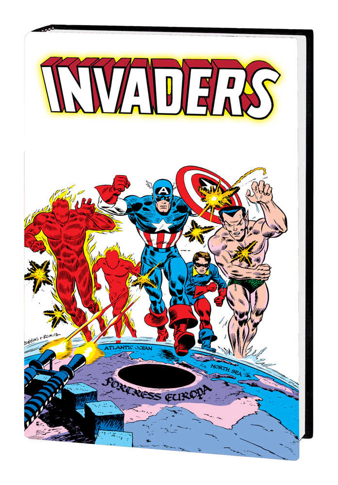 Invaders Omnibus Hardcover Frank Robbins Cover