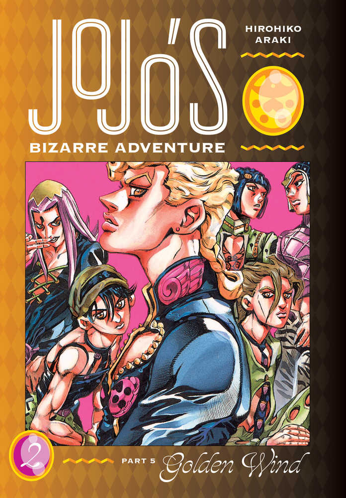 Jojos Bizarre Adventure Part 5 Golden Wind Manga Hardcover Volume 02 (New Printing)