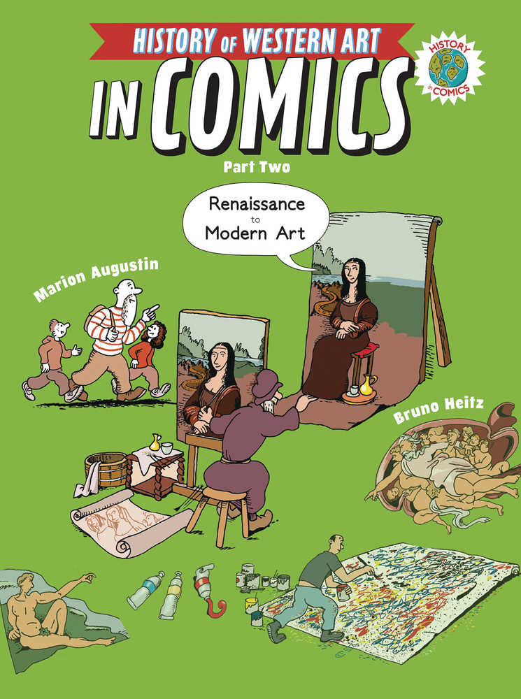 Hist Of Western Art In Comics Part 02 Renaissance To Modern TPB