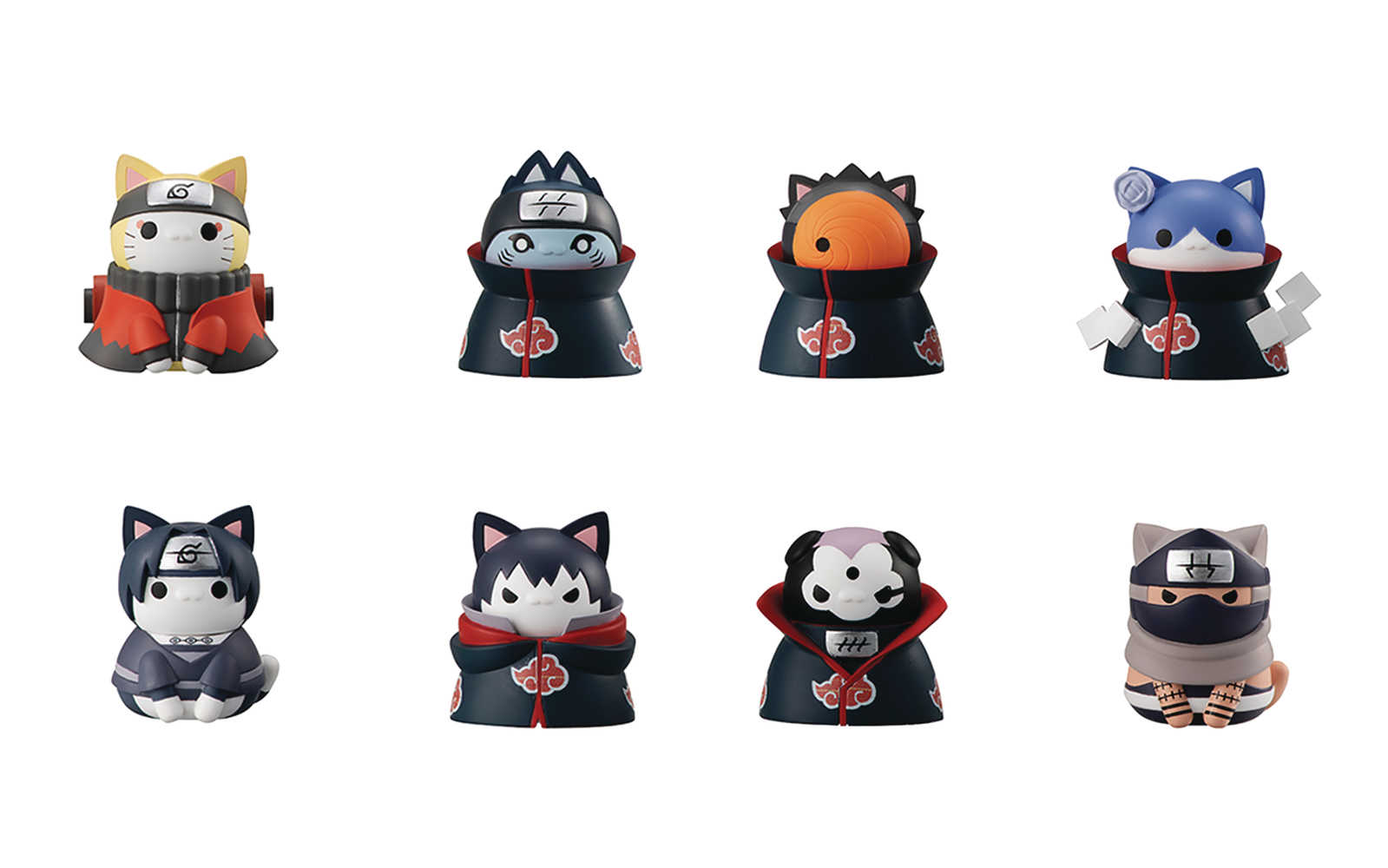 Naruto Shippuden Nyaruto Defense Battle Mini Figure Blind Mystery Box