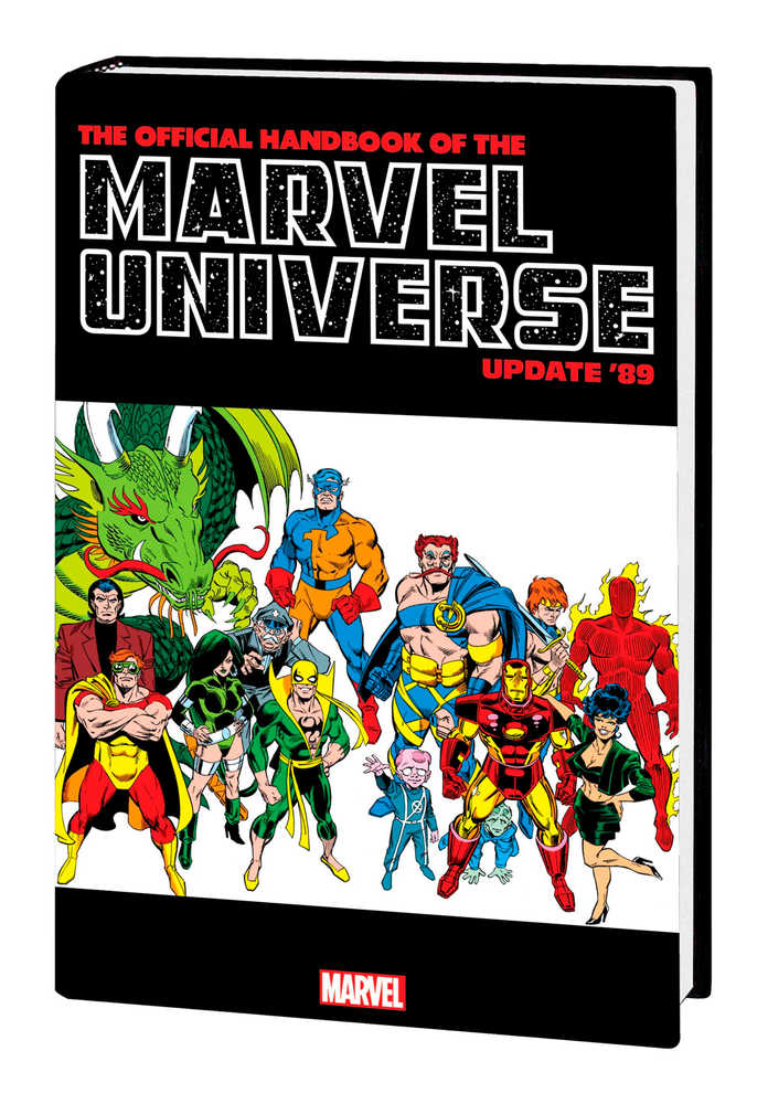 Marvel Universe: Official Handbook Update '89 Omnibus Hardcover Direct Market Variant