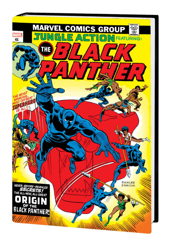 Black Panther Early Marvel Years Omnibus Hardcover Volume 01 Direct Market Variant