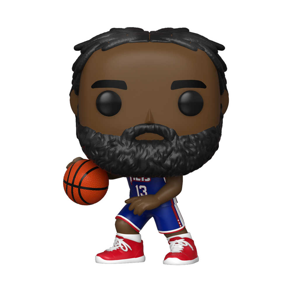 Pop! Basketball: NBA Brooklyn Nets James Harden (City Edition 2021) Vinyl Figure