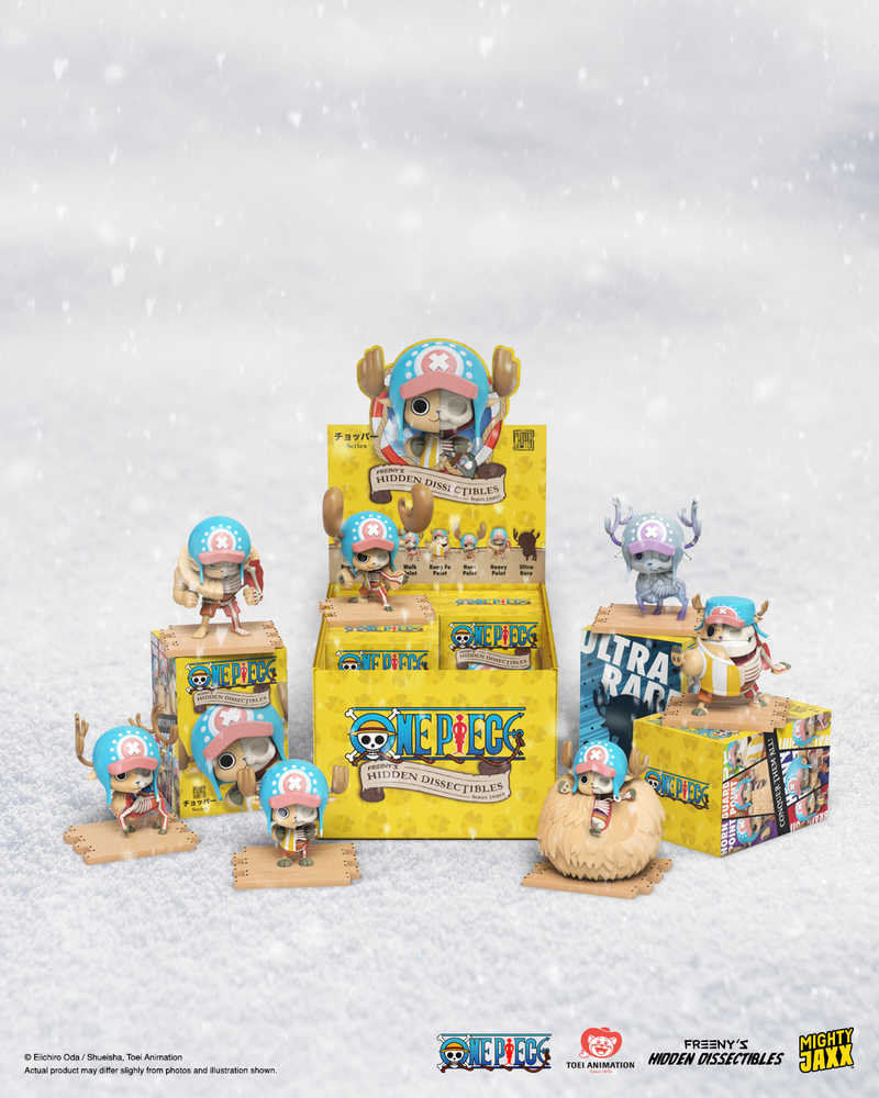 One Piece Fhd Wave 3 Chopper 6 Pc Blind Mystery Box Display